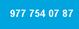 977 754 07 87